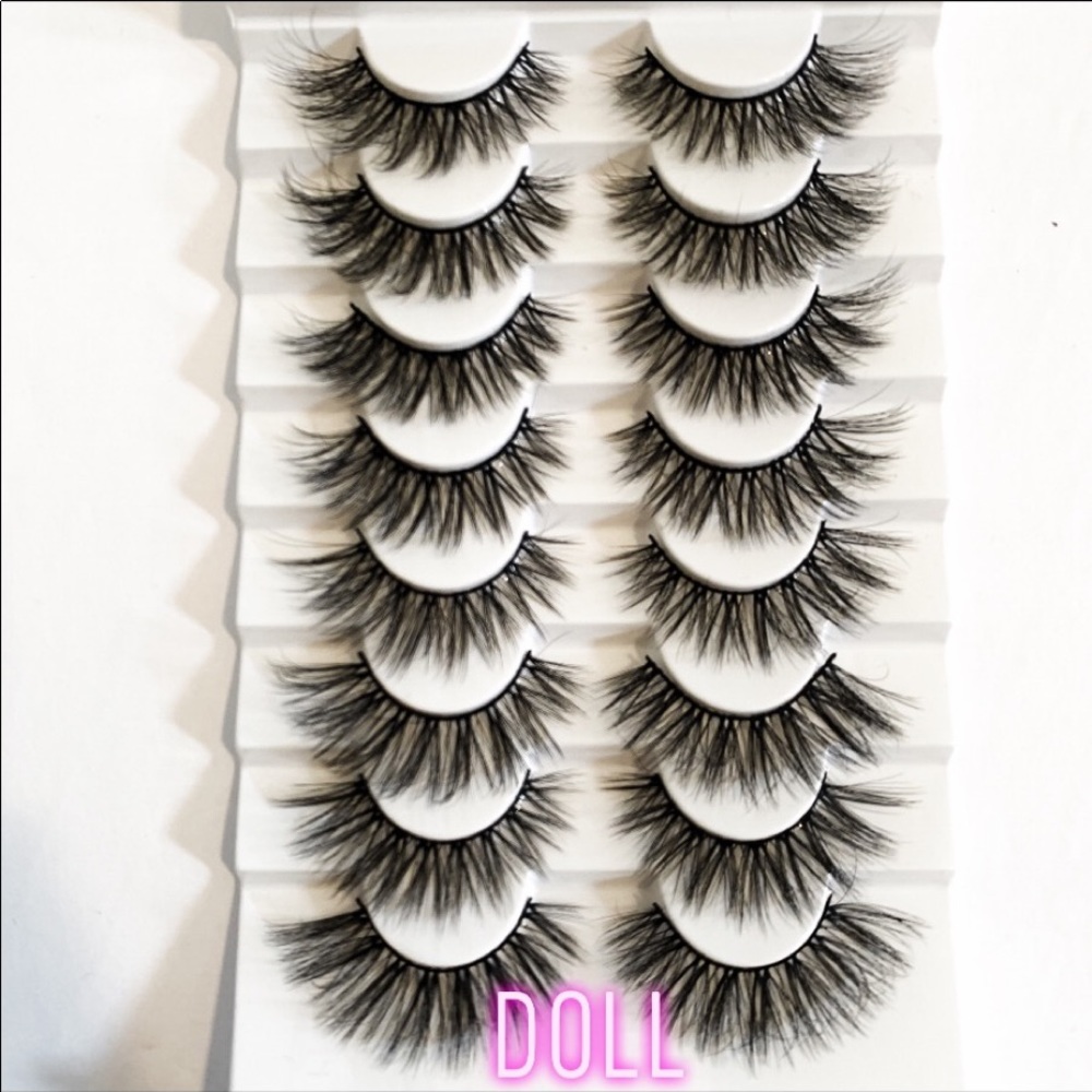 Doll 8pair Silk Lashes